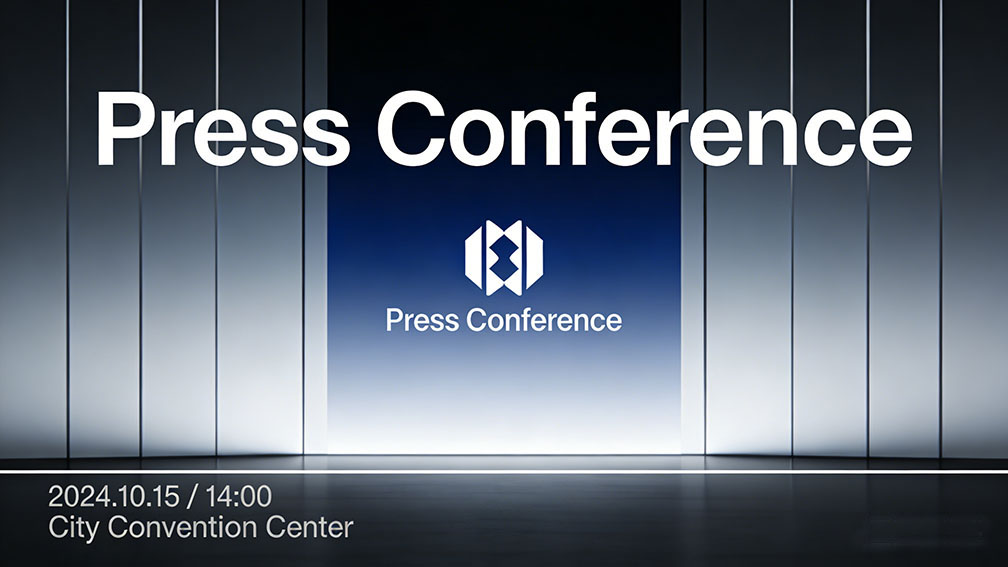 Press Conference Backdrop